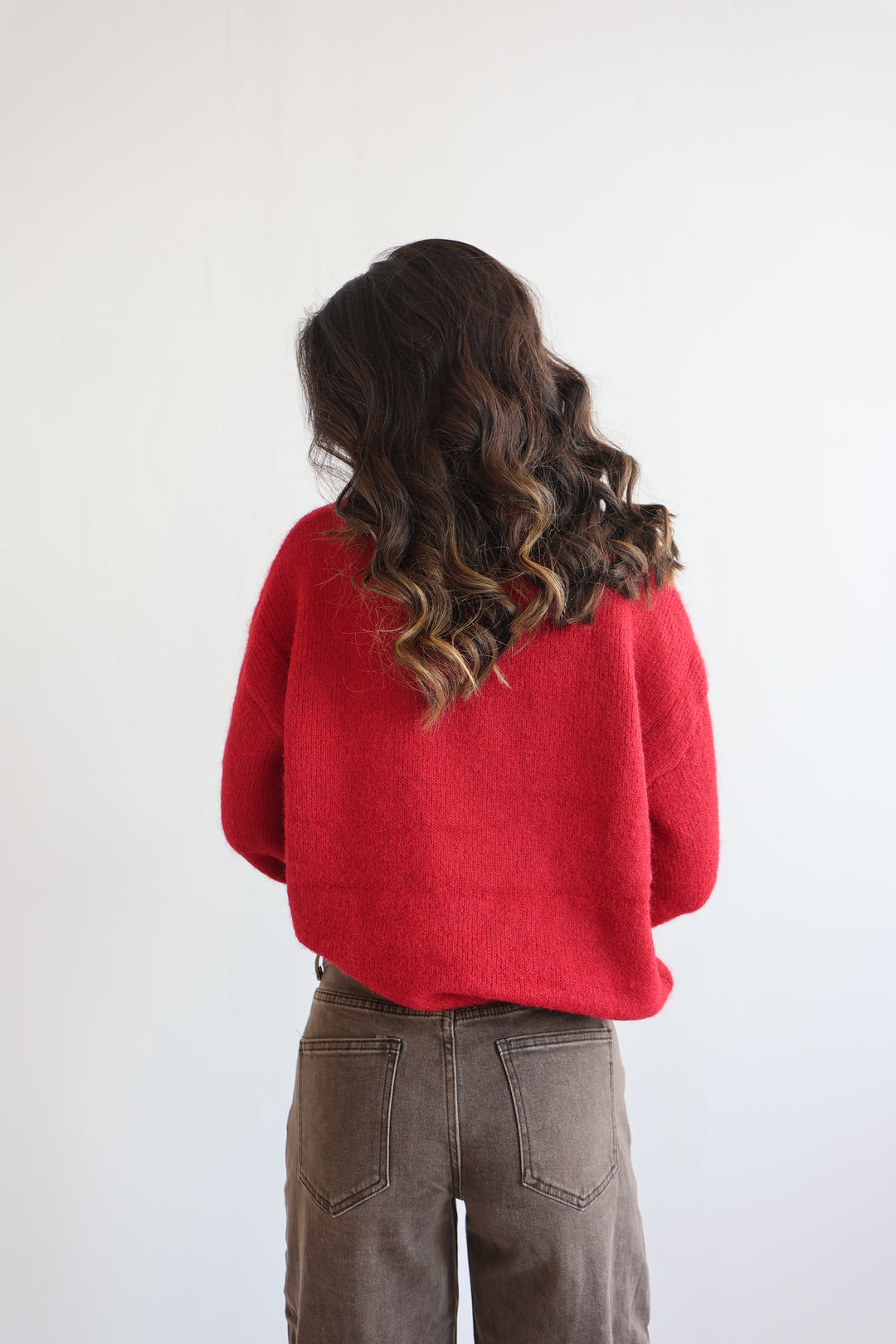 Extra Long Chestnut Flow Barrel Jeans