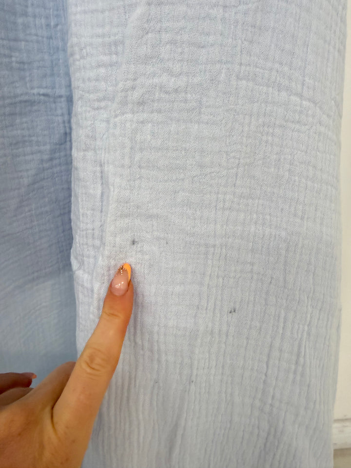 TAFFY PASTEL RUFFLE MIDI DRESS GR.S/M SOFT BLUE (B-WARE)