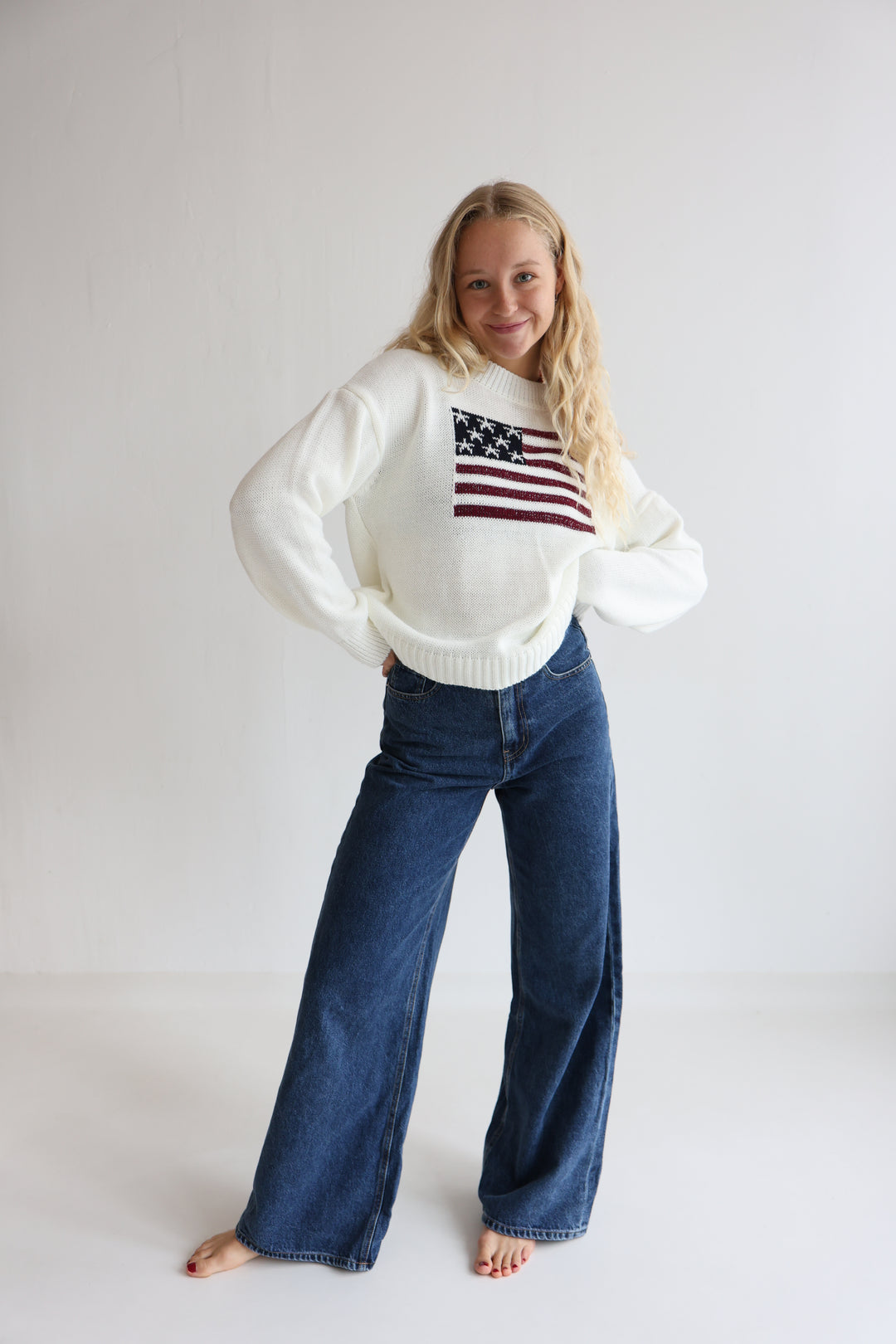 Strickpullover American Girl