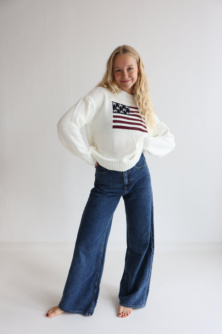 Strickpullover American Girl