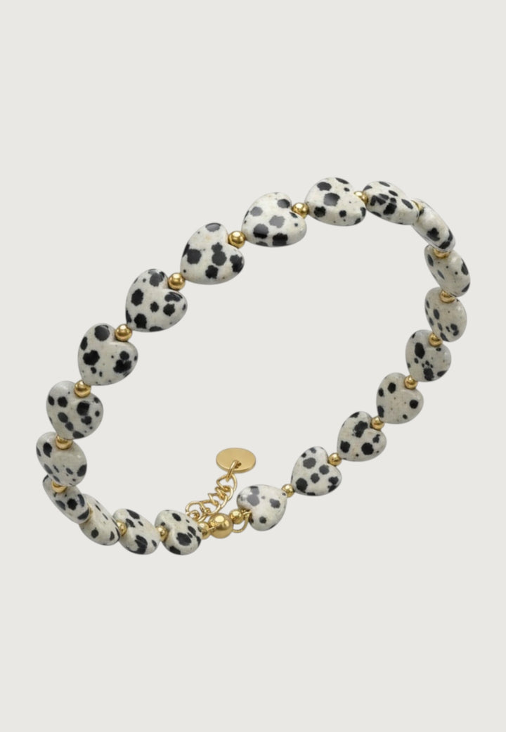 Spotted Heart Armband