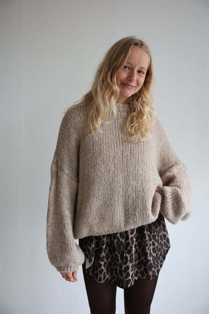 Blusenrock mit Leoprint