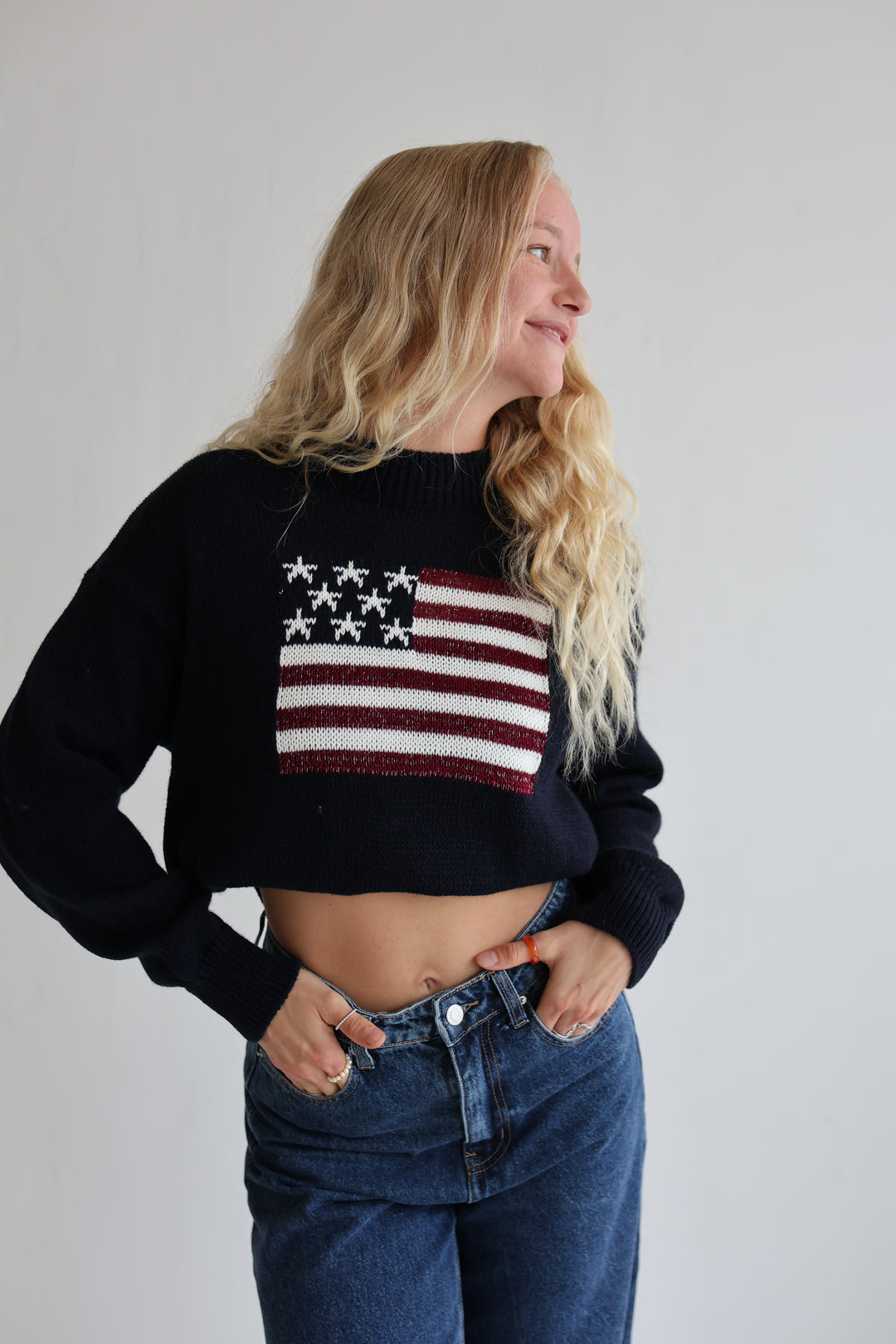 Strickpullover American Girl