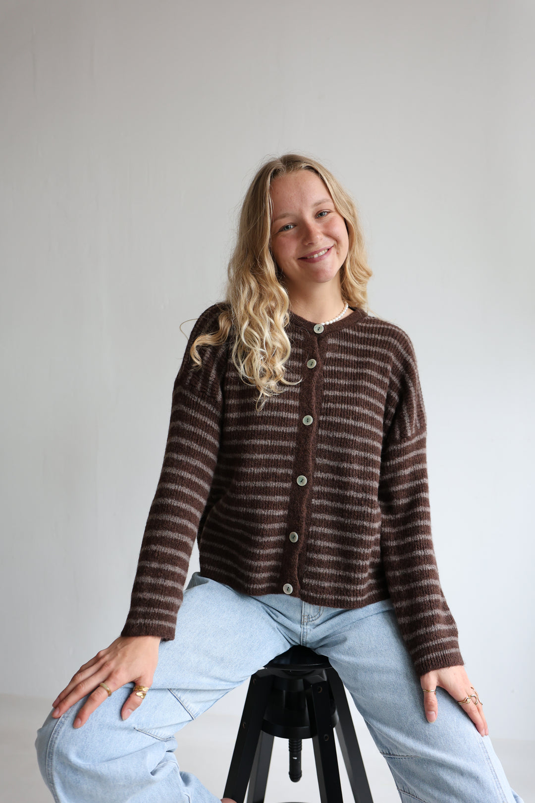Gestreifter Cardigan Josephine