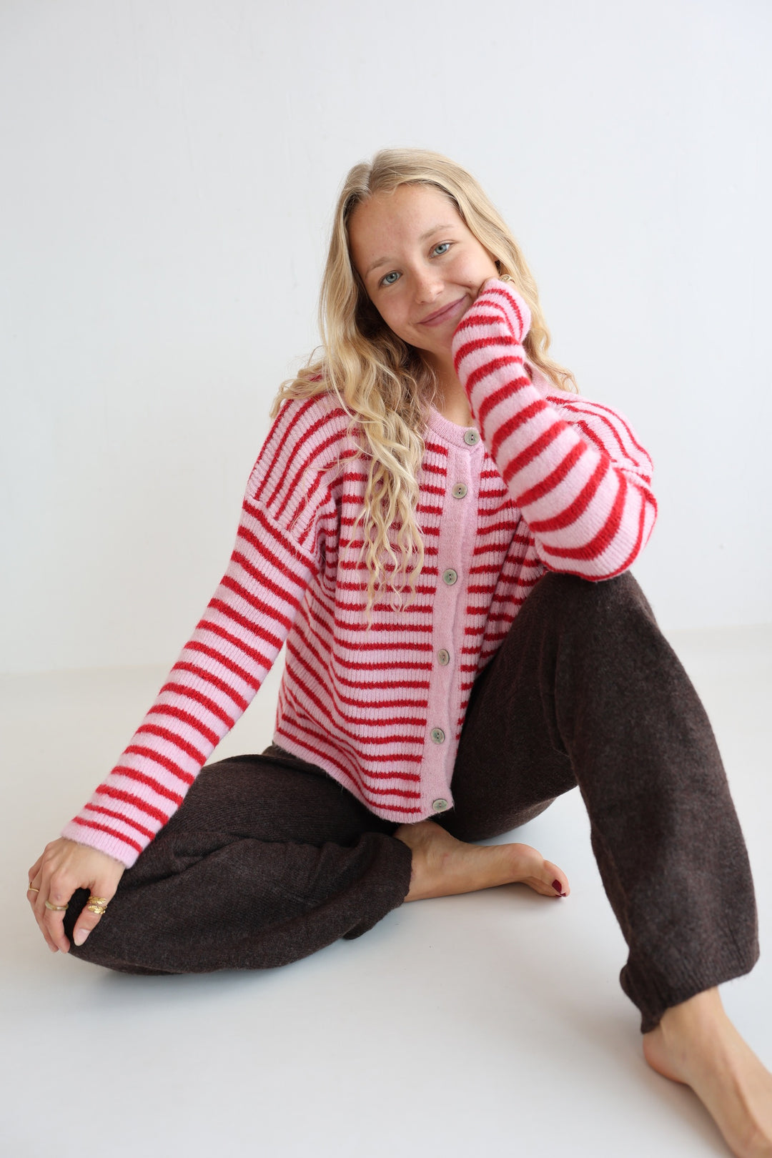 Gestreifter Cardigan Josephine