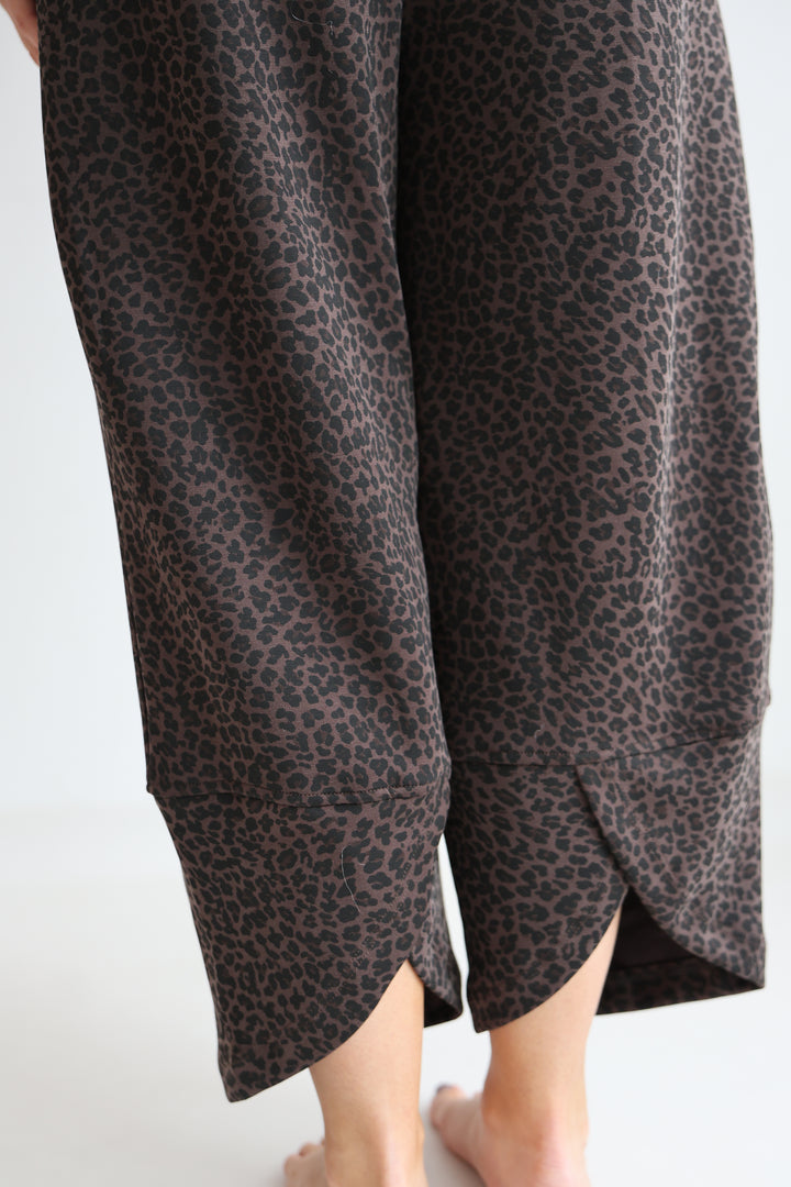 Sweatpants mit Leoprint Everyday
