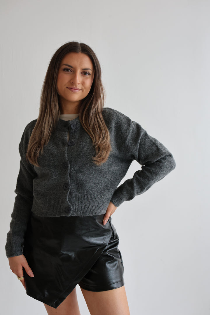 Cropped Cardigan Cozy Snuggle