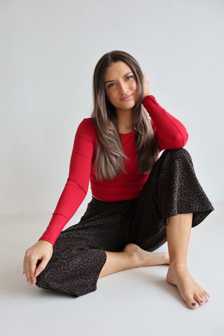 Sweatpants mit Leoprint Everyday