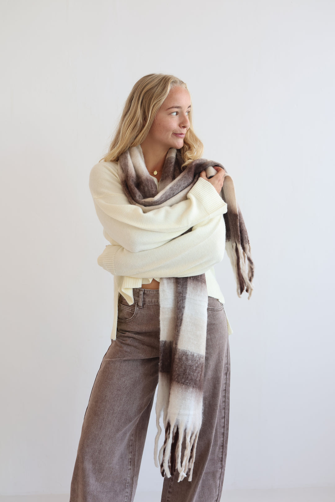 Cotton Candy Cozy Scarf