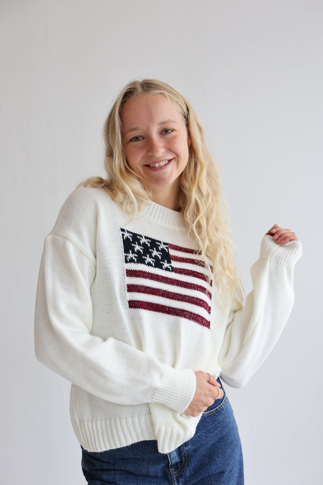 Strickpullover American Girl