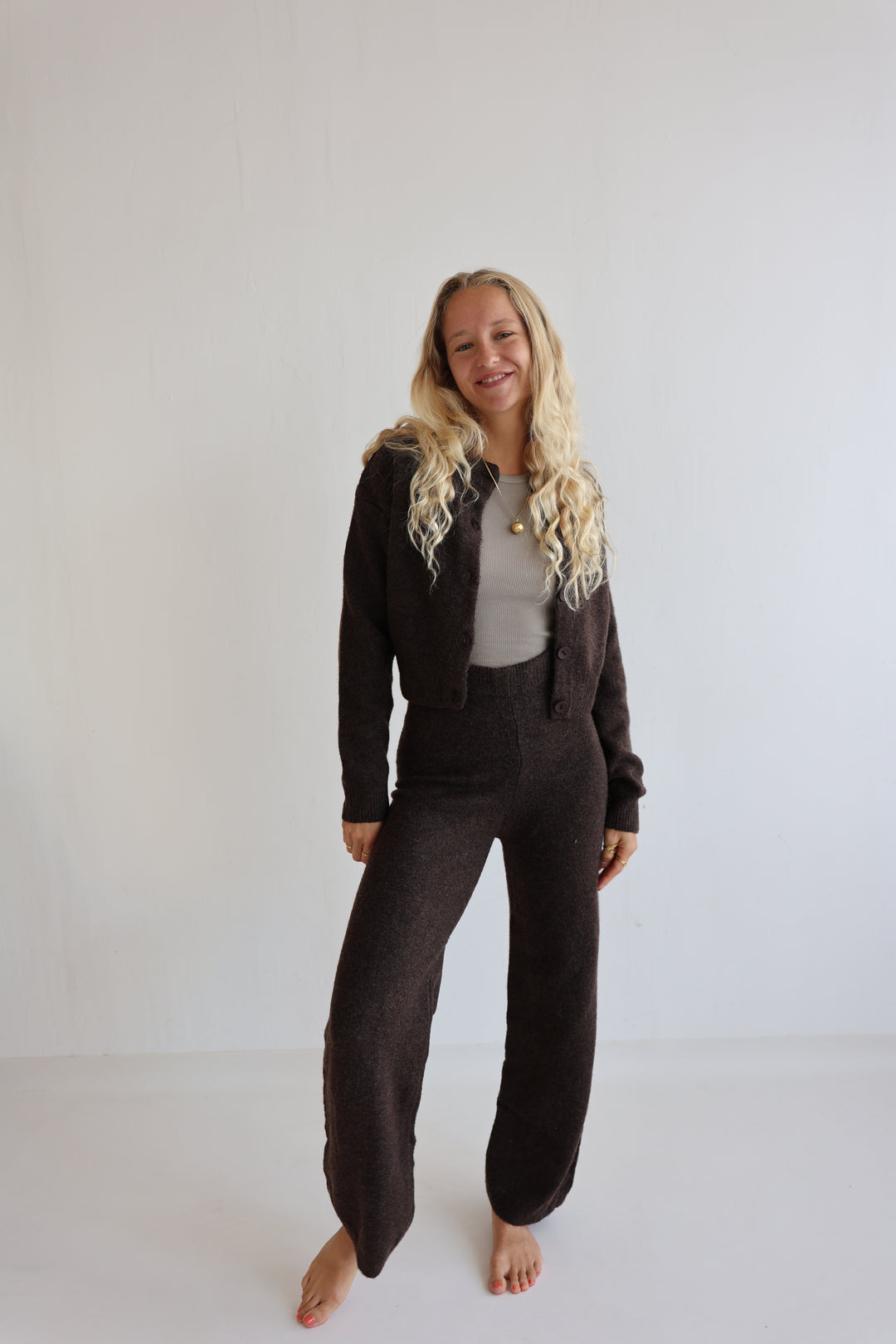 Cropped Cardigan Cozy Snuggle