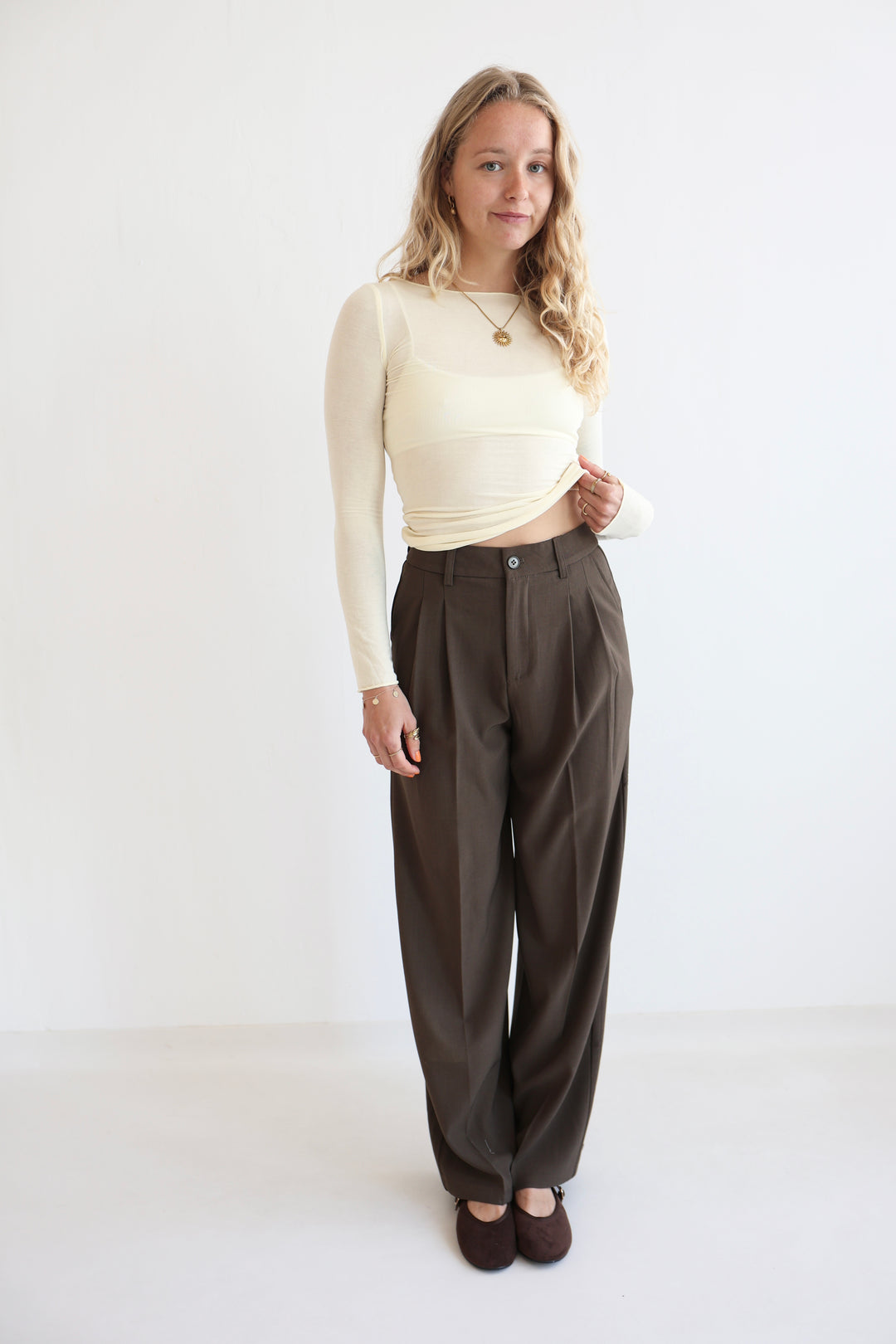 Bundfaltenhose Relaxed Fit
