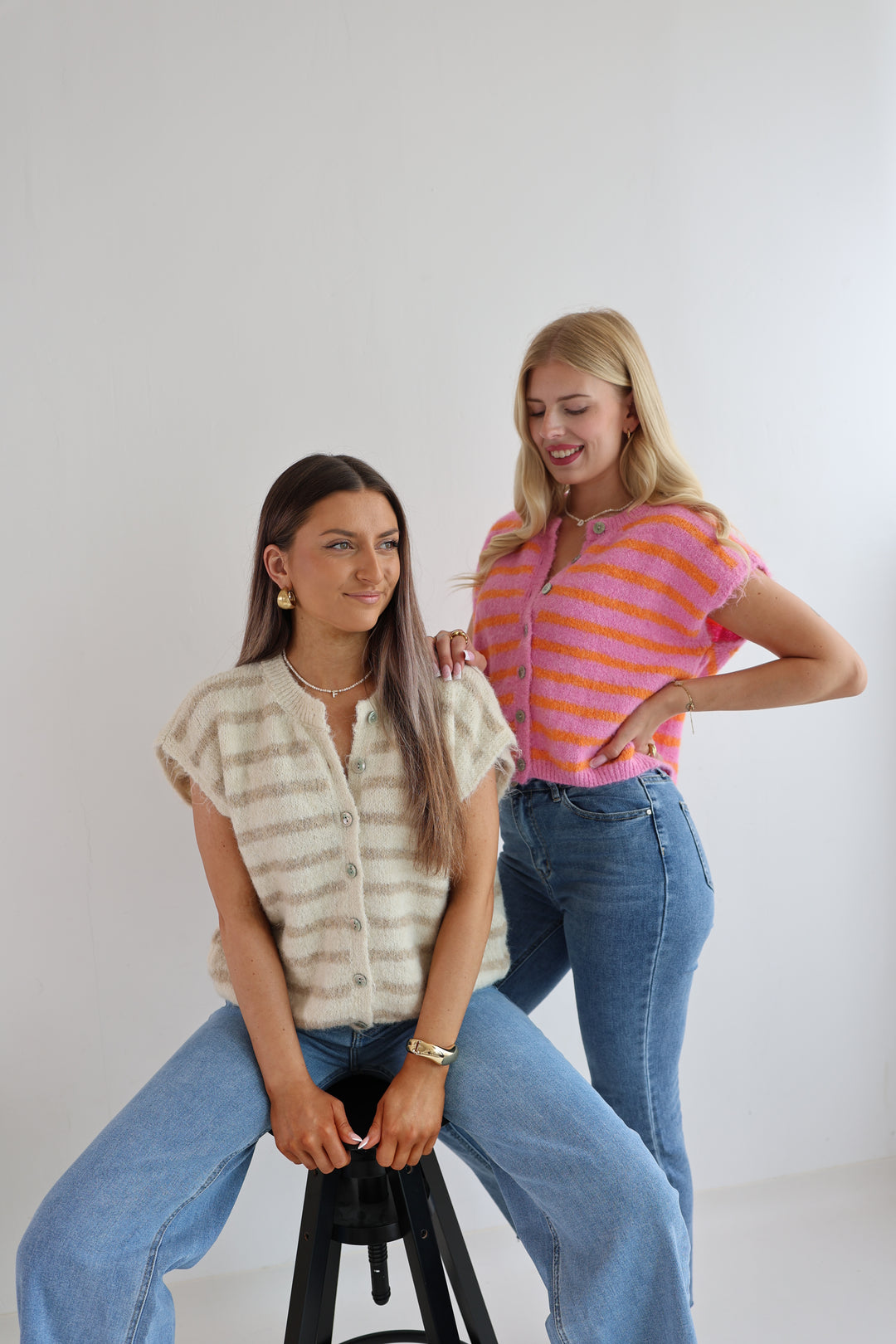 Gestreifte Weste Cosima