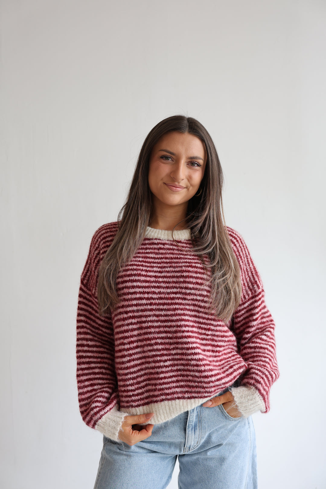 Gestreifter Pullover Moodline Knit