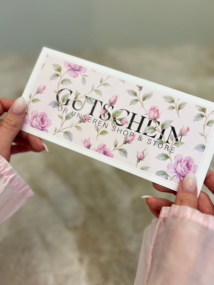 Geschenkgutschein per Mail