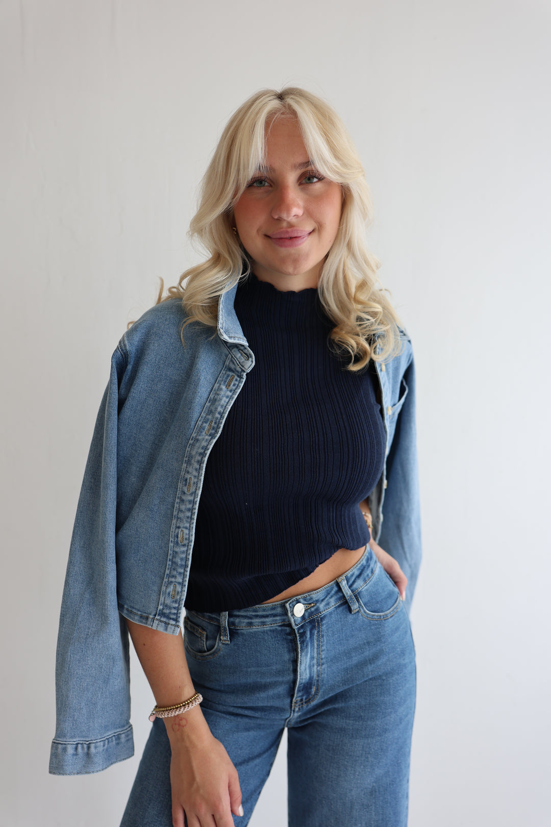 Pullunder mit Struktur Lyana