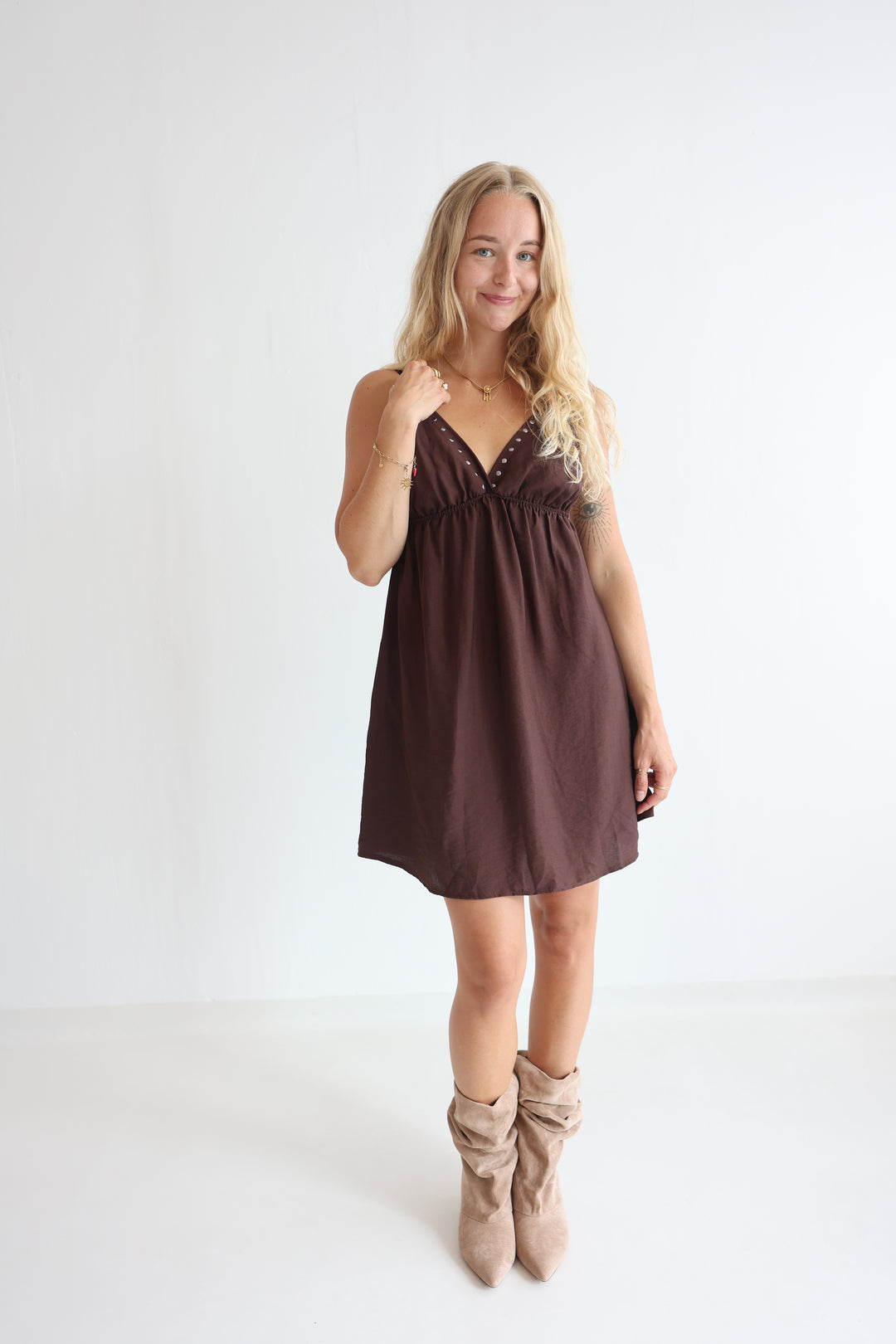 Slouch Heel Boots