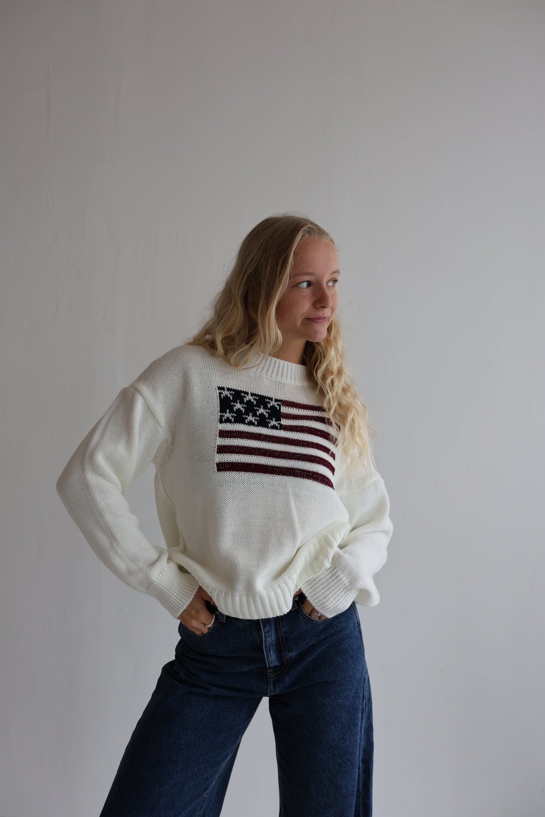 Strickpullover American Girl