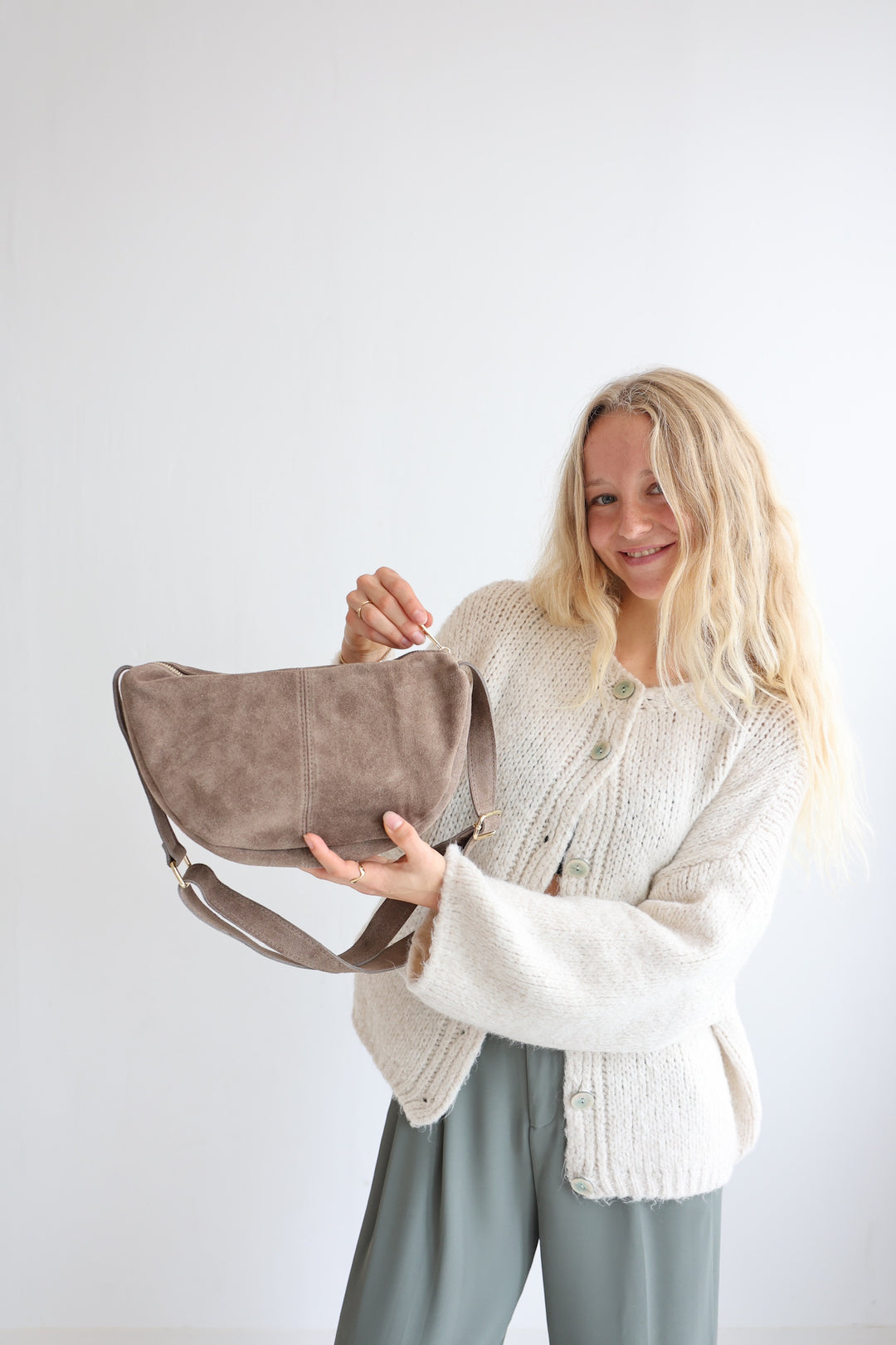 Wildledertasche Maple