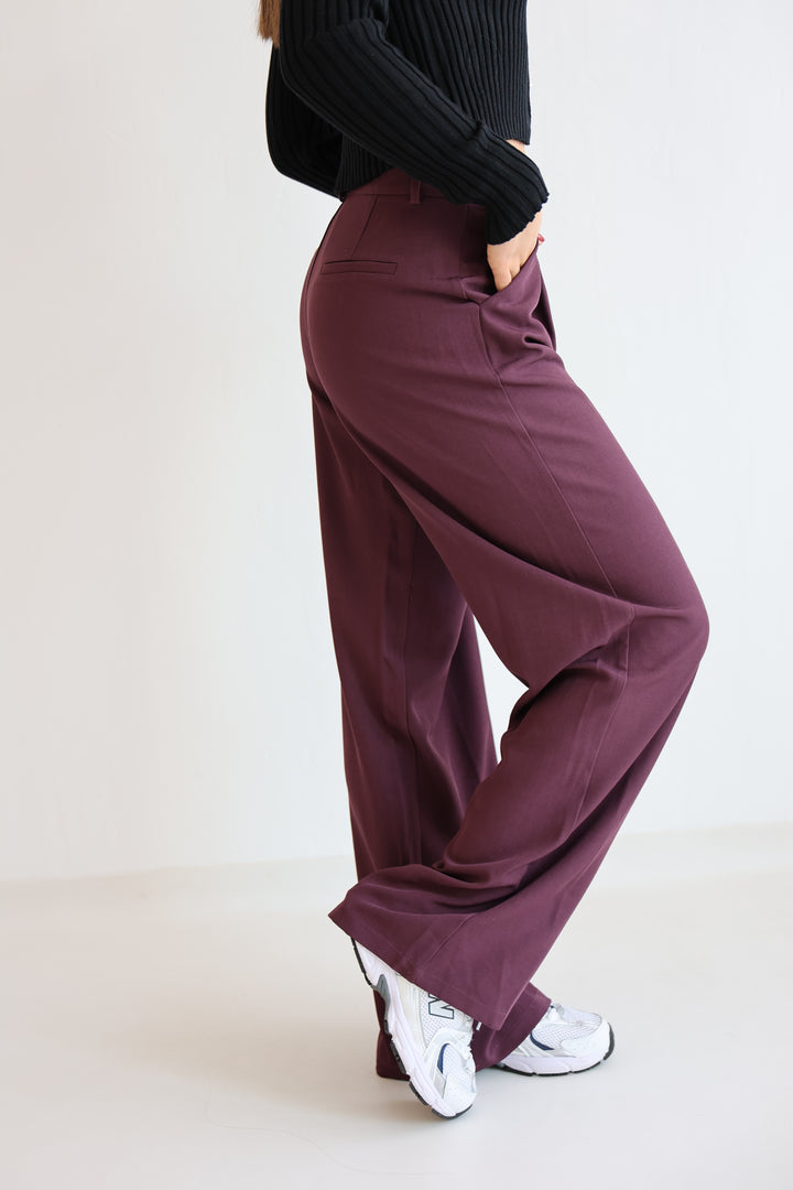 Bundfaltenhose Casual Look