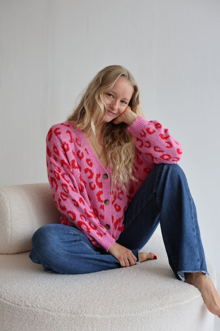 Wild Leopard Cardigan