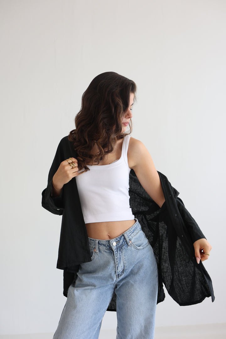 Classic Oversized Cotton Hemd