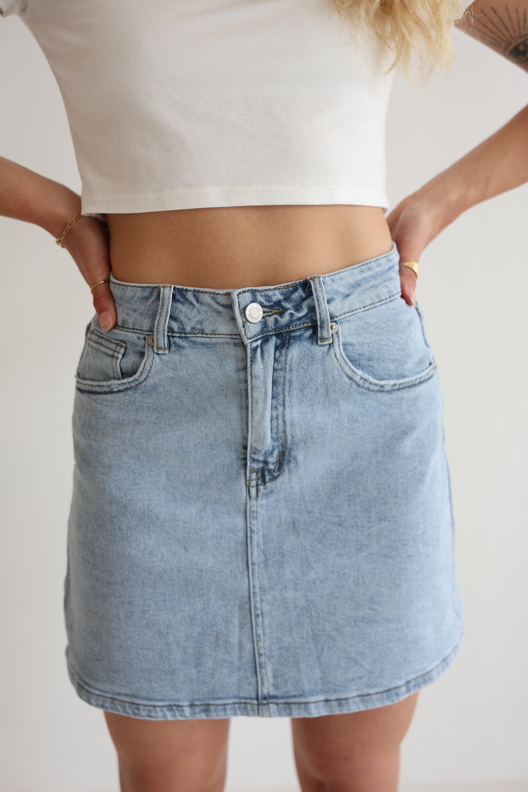 Everyday Denim Skirt