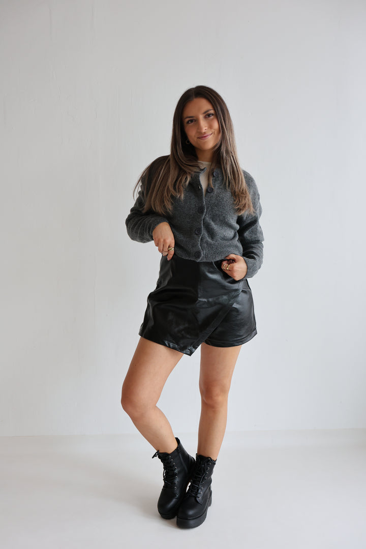 Cropped Cardigan Cozy Snuggle