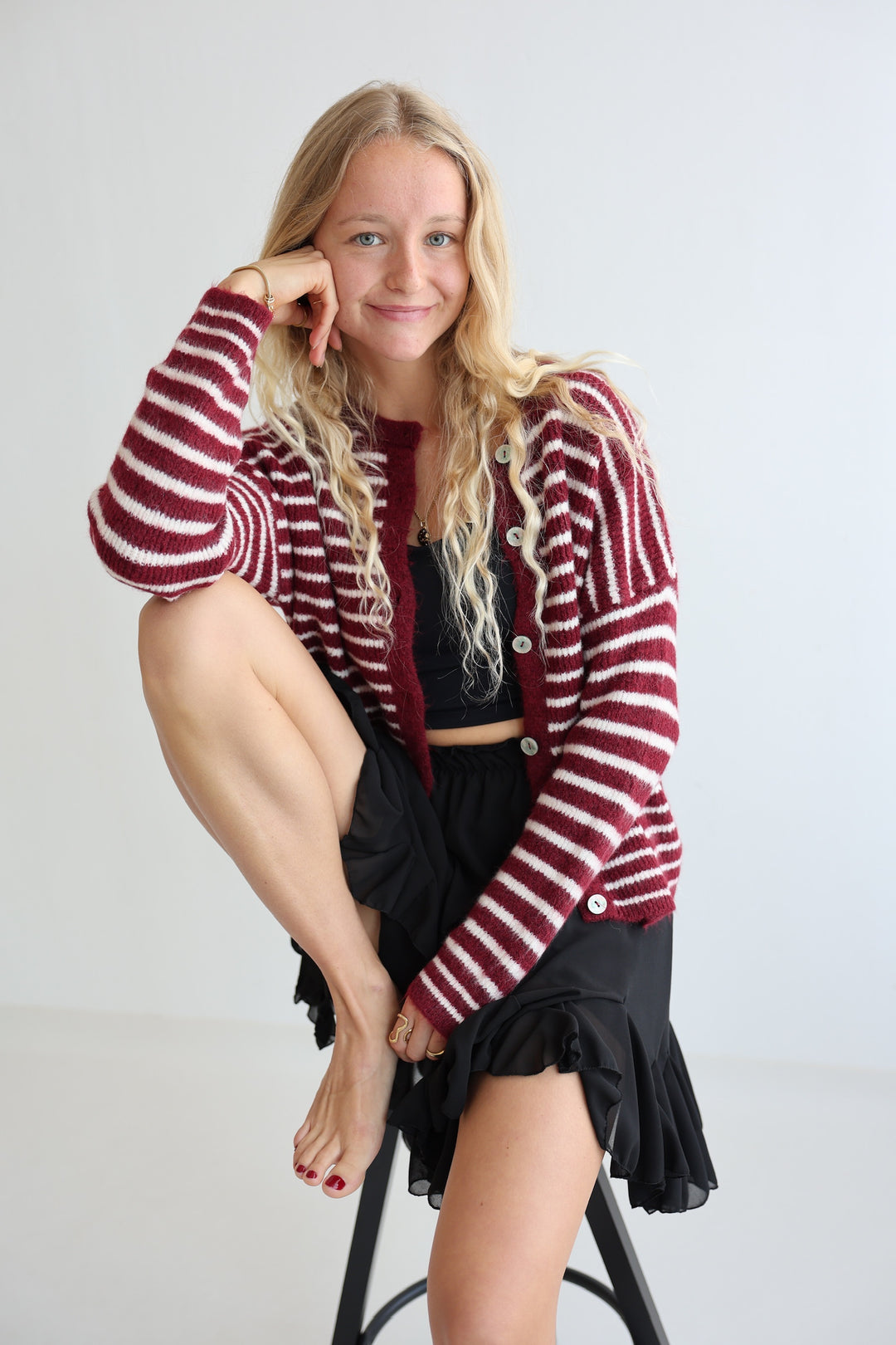 Gestreifter Cardigan Josephine