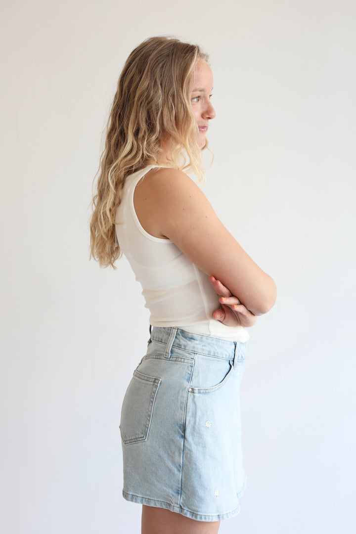 Jeans-Hosenrock Cute Daisy