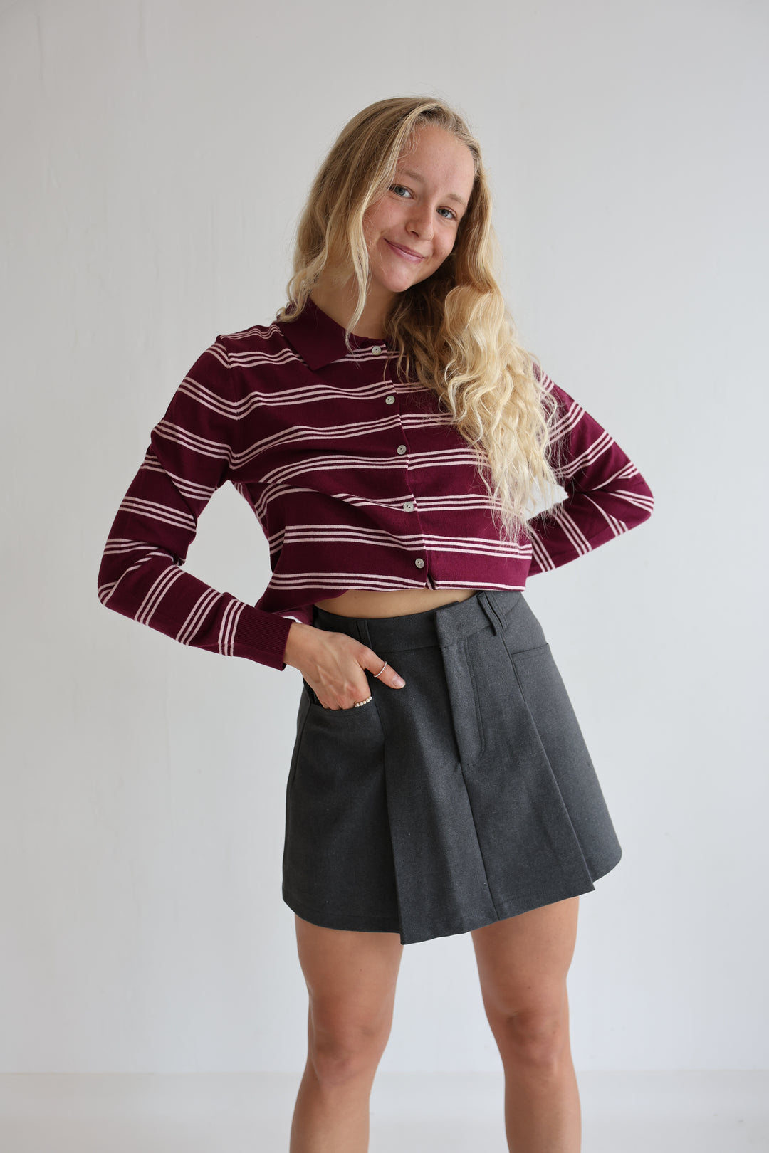 Long Striped Polo Ella