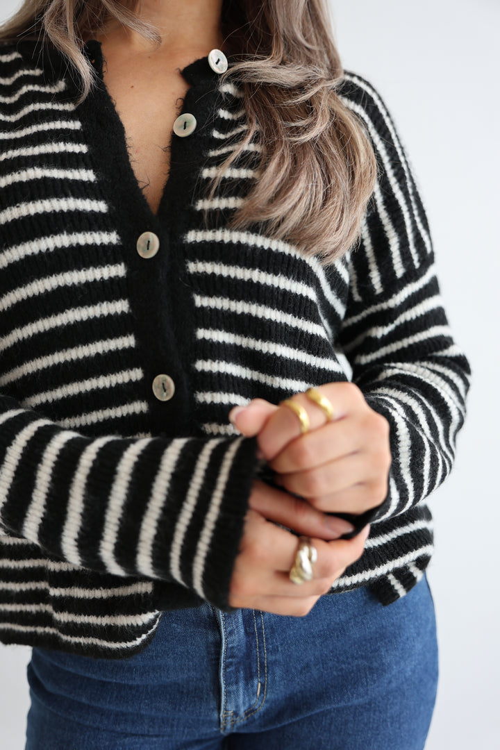 Gestreifter Cardigan Josephine