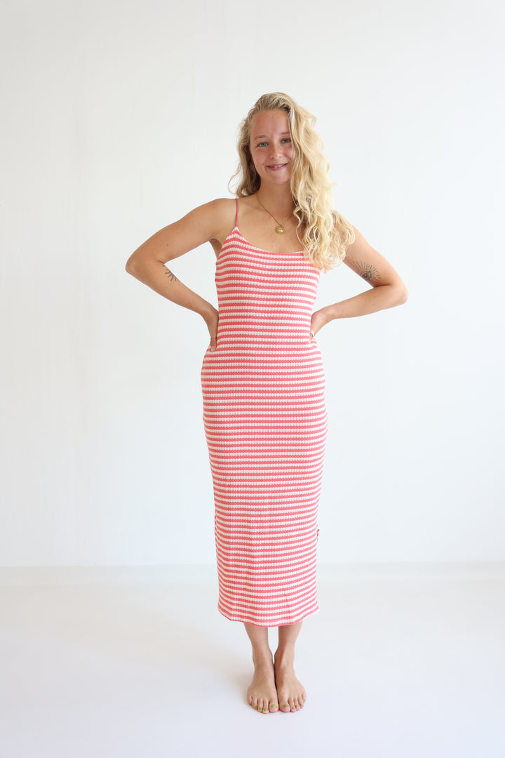 Striped Knit Dress
