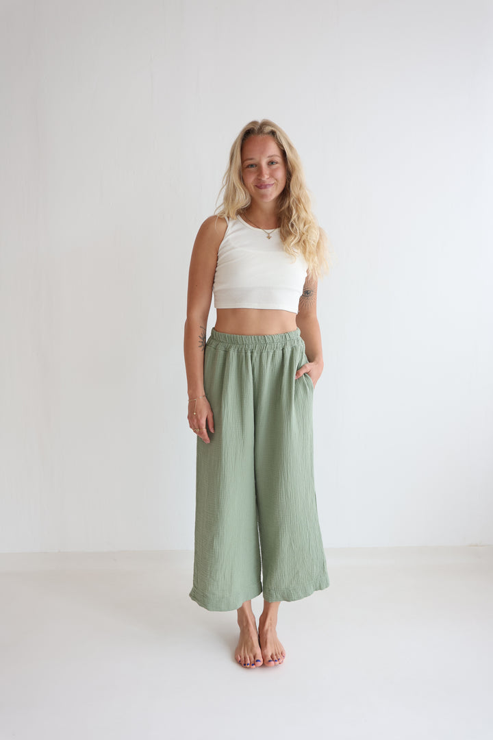 Casual Musselin Pants Petite