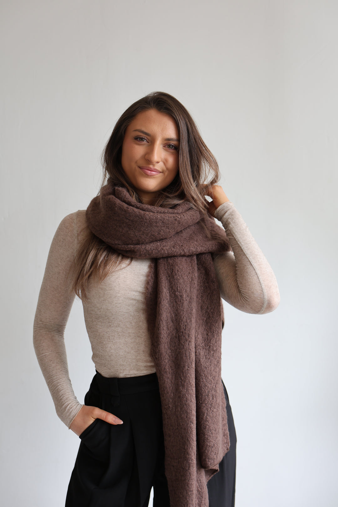 Langer Schal Super Cozy