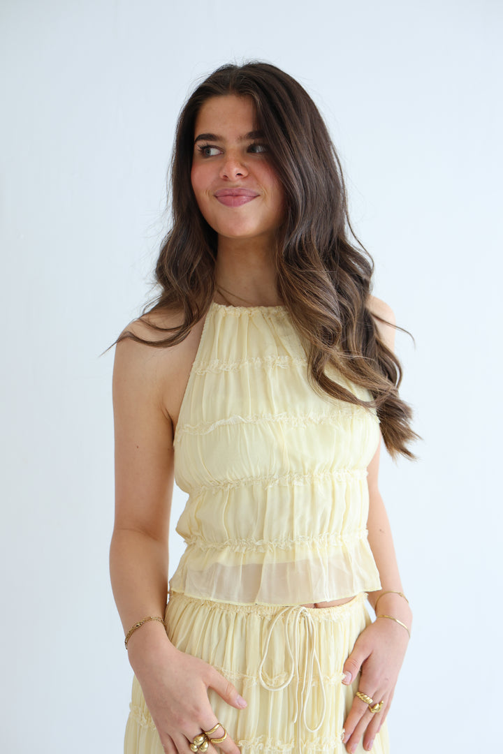 Sunlit Ruffle Top