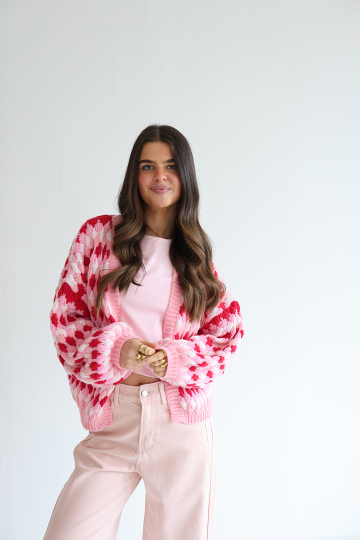 Sugar Pop Knit Cardigan