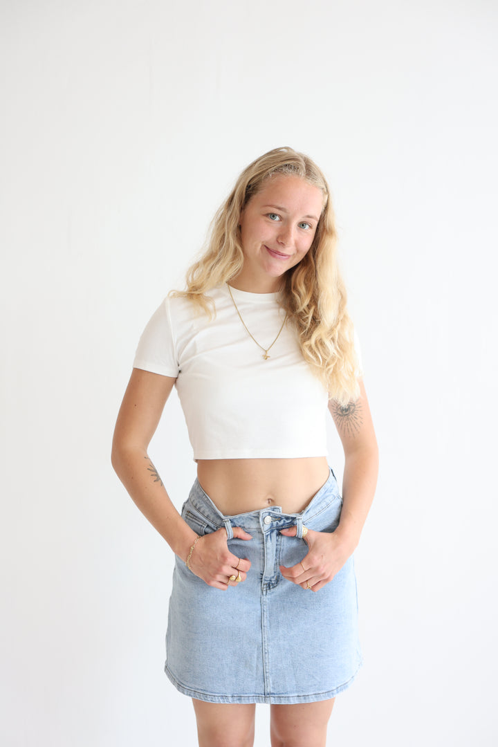 Everyday Denim Skirt