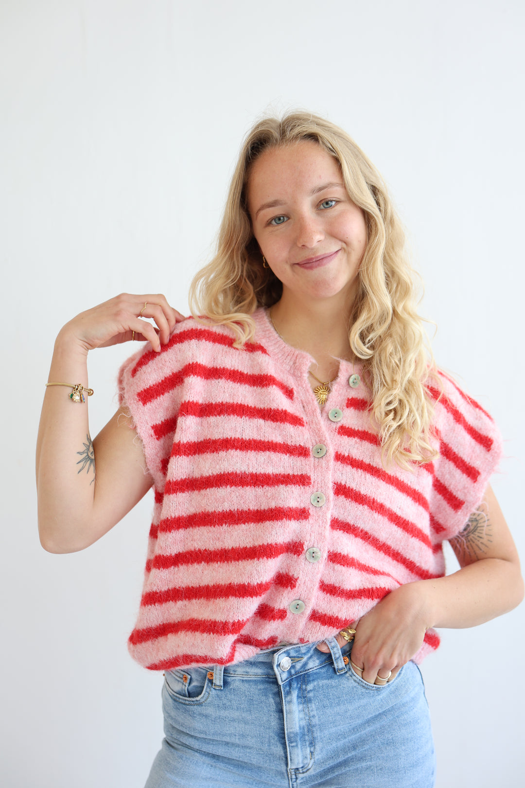 Gestreifte Weste Cosima