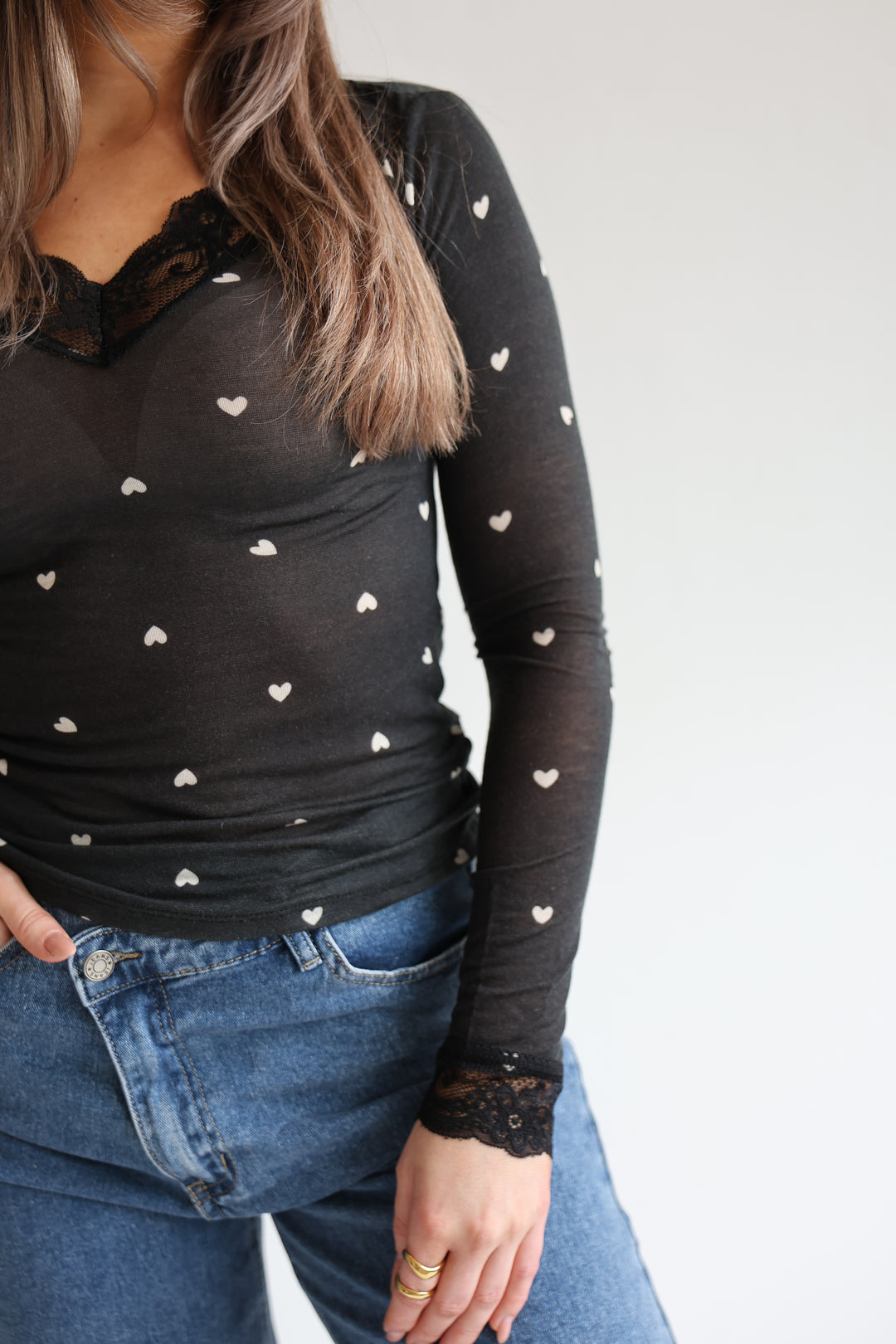 Cashmere Longsleeve Hearts