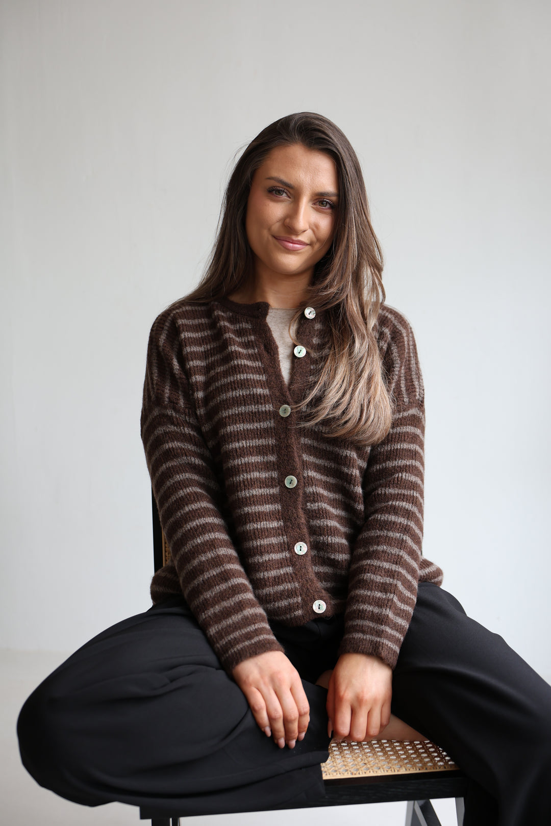 Gestreifter Cardigan Josephine
