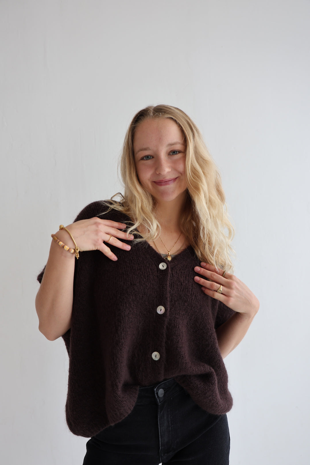 Lockere Pullunder-Weste Gina