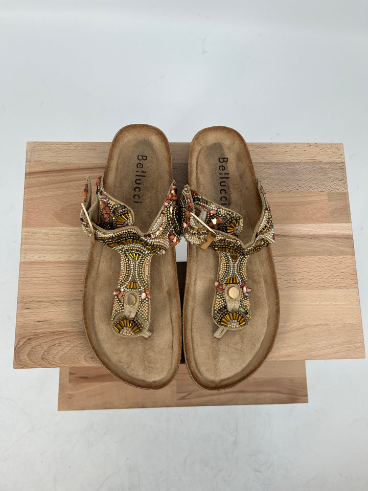 PANTOLETTE SHINING SUNSET GOLD GR. 40 (B-WARE)