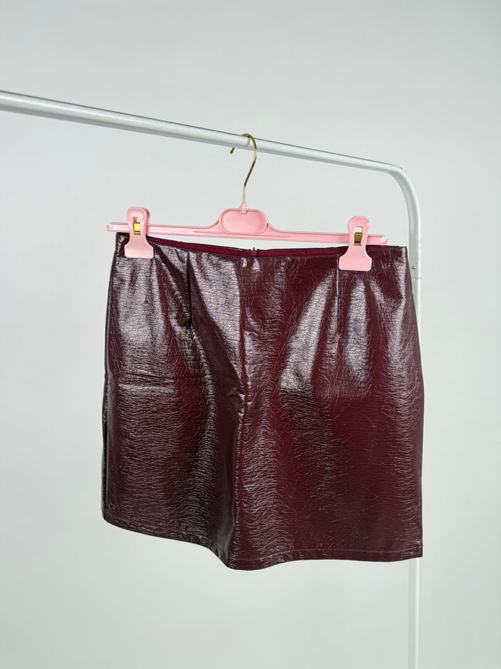 KUNSTLEDERROCK LAMIA BORDEAUX GR.L (B-WARE)