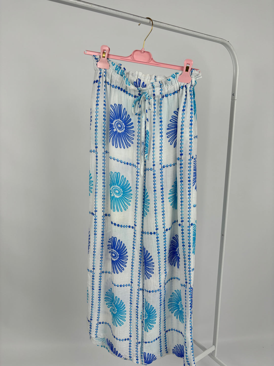 LEICHTE BAUMWOLLHOSE SUNKISSED BLAU (B-WARE)