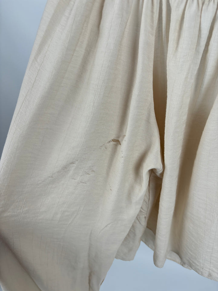 LEICHTE BLUSE AUS VISKOSE DREAMY BEIGE (B-WARE)