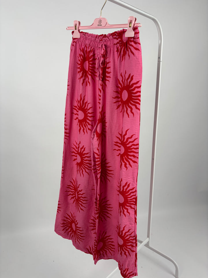 LOCKERE HOSE AUS VISKOSE VELVER SUN (B-WARE)