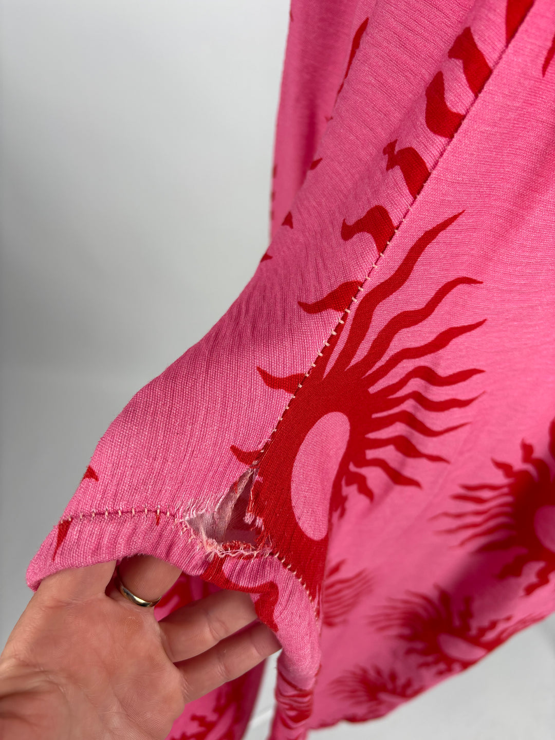 LOCKERE HOSE AUS VISKOSE VELVER SUN (B-WARE)