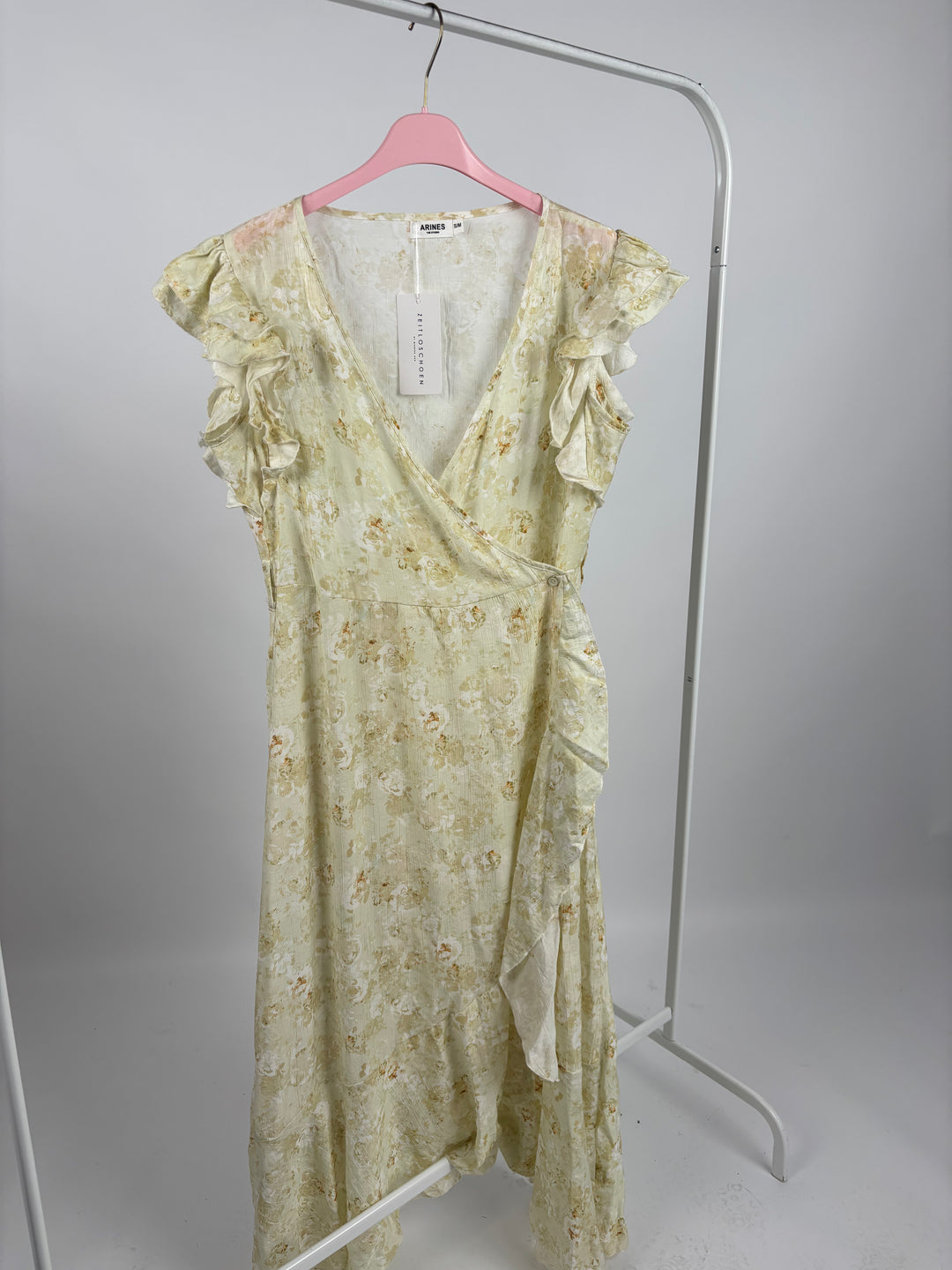 LEICHTES WICKELKLEID DREAMY DAYS HELLGRÜN GR. S/M (B-WARE)