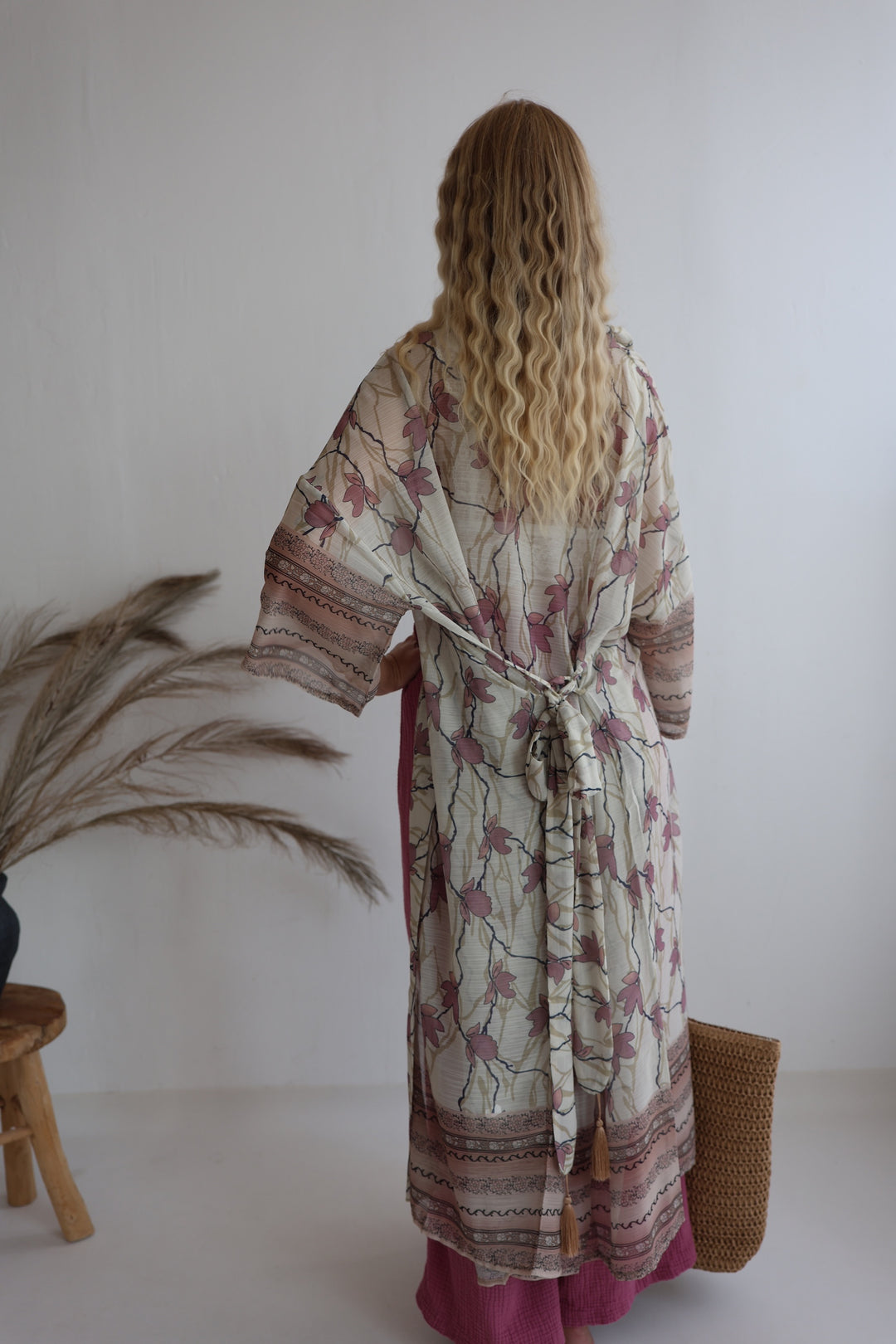 Kimono mit Floralprint Zakynthos